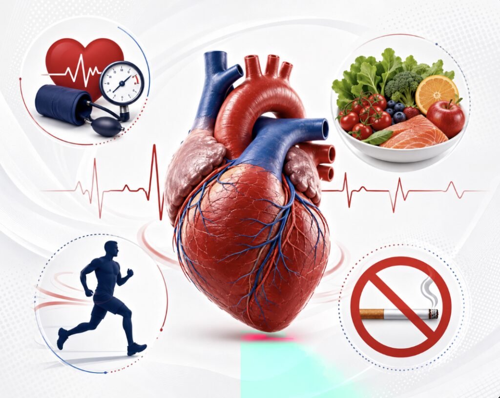 Doenças cardiovasculares podem ser evitadas com atenção a quatro fatores principais, alerta cardiologista
